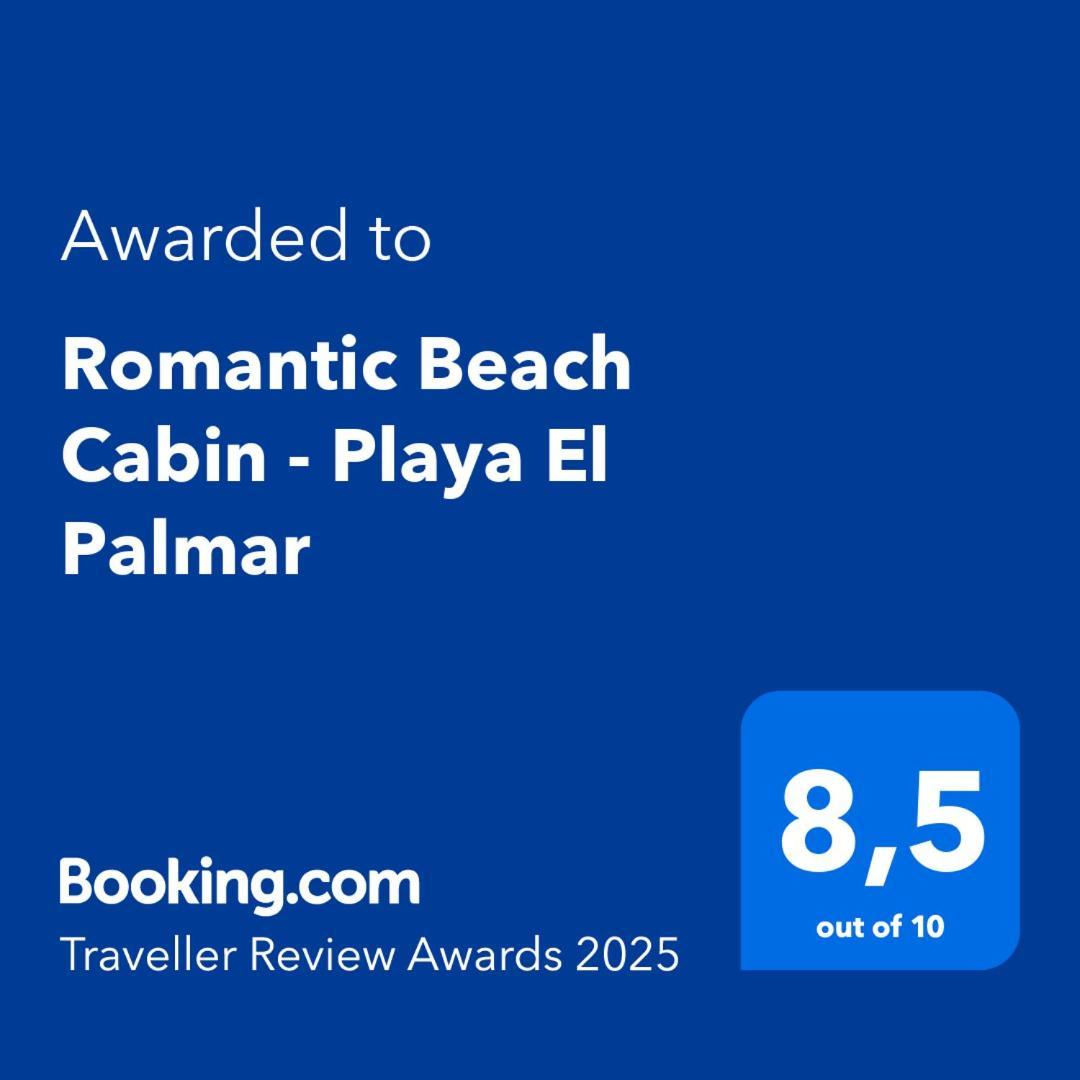 Romantic Beach Cabin - Playa El Palmar El Palmar  Bagian luar foto